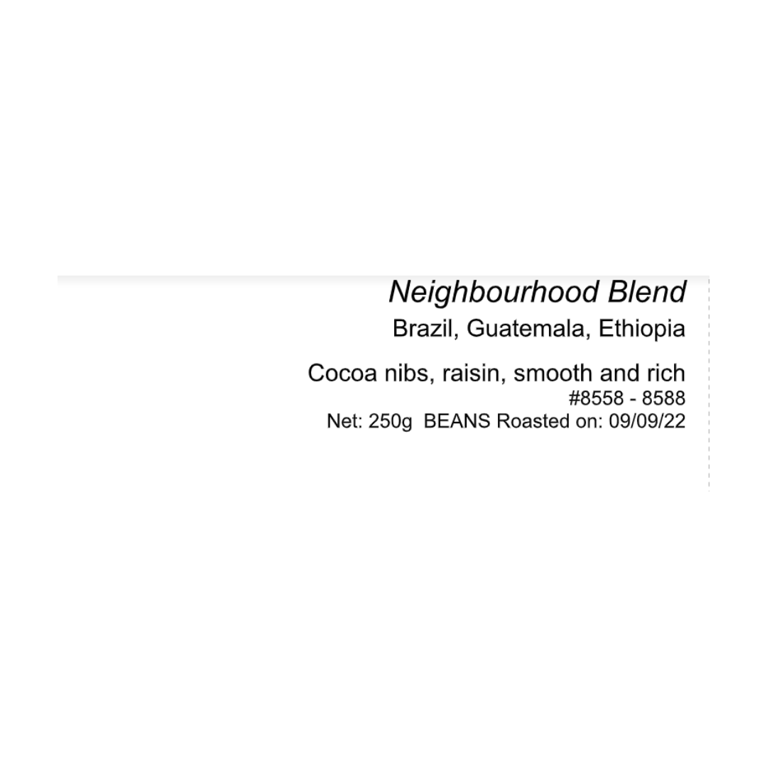 Neighbourhood Blend - Dark Roast